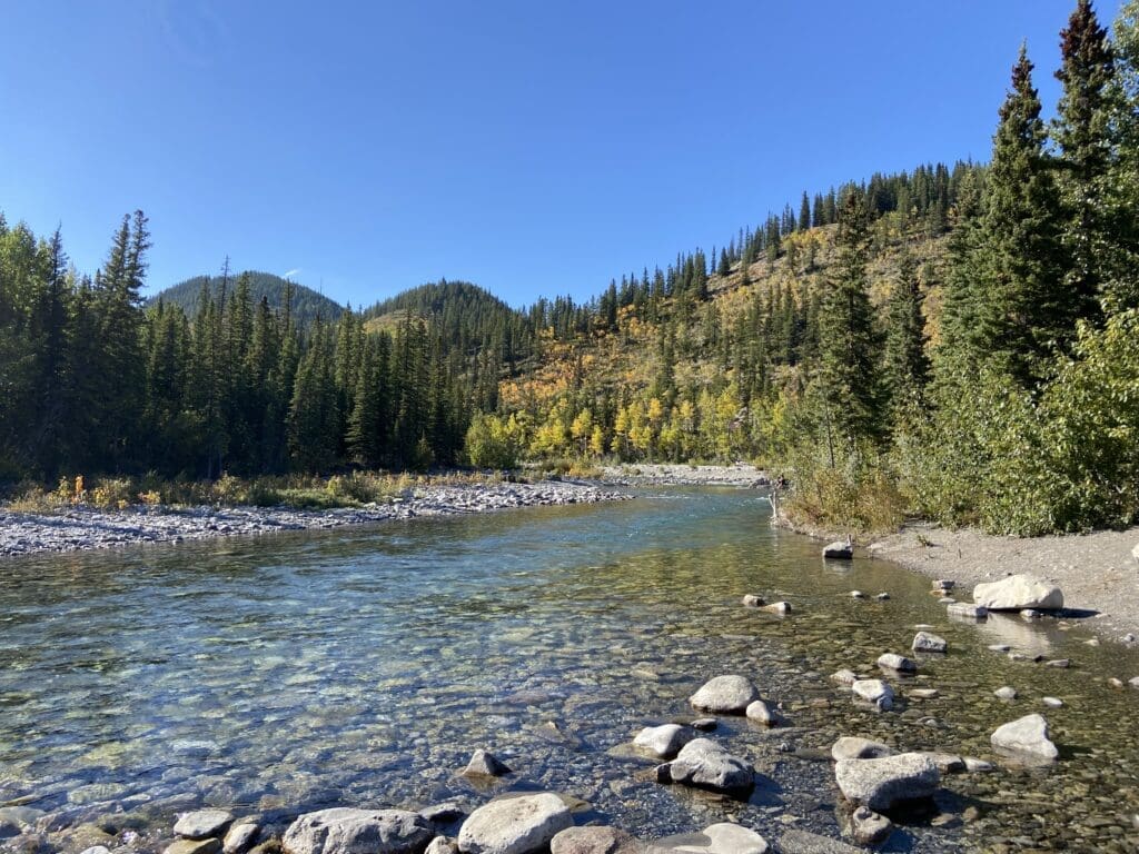 Bragg Creek in Kananaskis Country